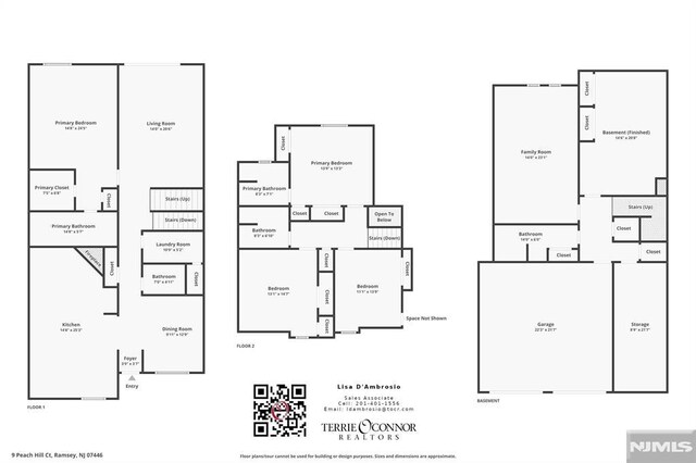 9 Peach Hill Ct, Ramsey, NJ 07446 - floor plan / room layout