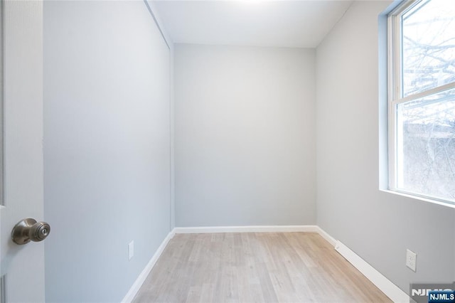 110 Montgomery St, Paterson, NJ 07501 - unfurnished room featuring baseboards and light wood finished floors