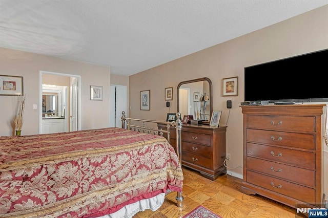 2150 Center Ave Unit 19A, Fort Lee, NJ 07024 - bedroom featuring ensuite bath