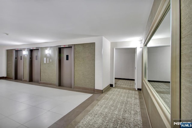 2150 Center Ave Unit 19A, Fort Lee, NJ 07024 - hallway with elevator