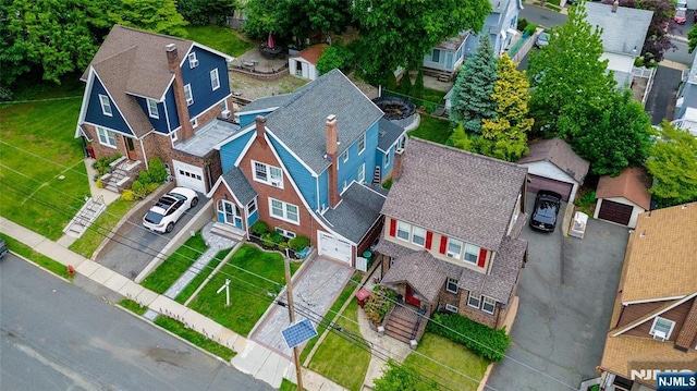 126 Beech St, Nutley, NJ 07110 - aerial view of residential area
