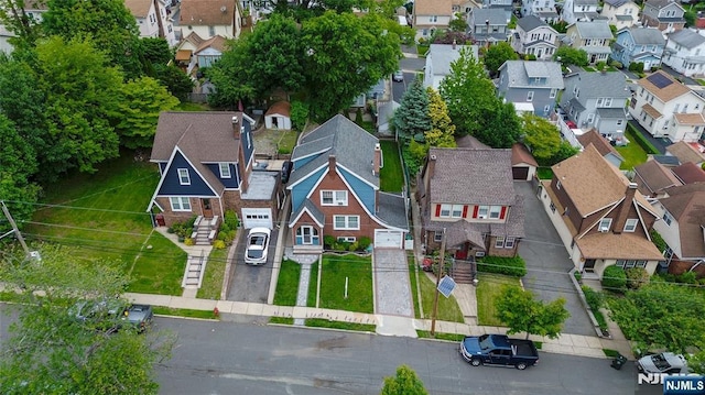 126 Beech St, Nutley, NJ 07110 - aerial perspective of suburban area