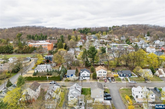 birds eye view of property featuring a residential view