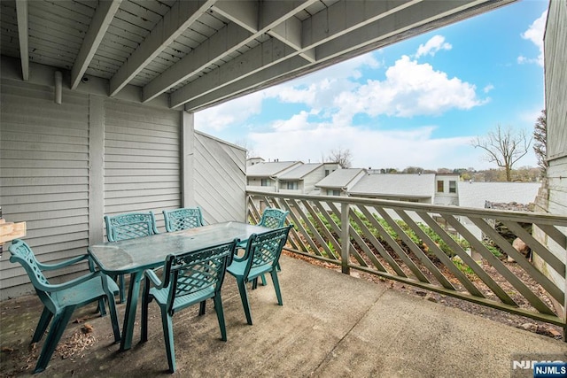 79 Adams Ter Unit 79, Clifton, NJ 07013 - view of patio featuring outdoor dining area