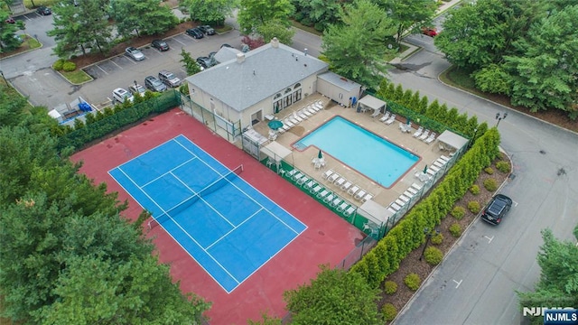 drone / aerial view