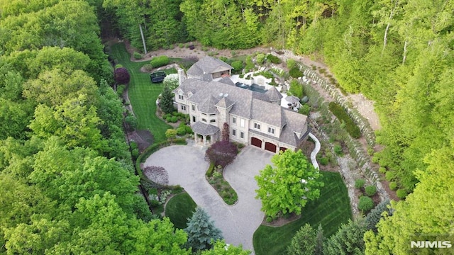 22 Nottingham Ct, Ringwood, NJ 07456 - view of subject property featuring a forest