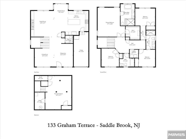 133 Graham Ter, Saddle Brook, NJ 07663 - view of room layout