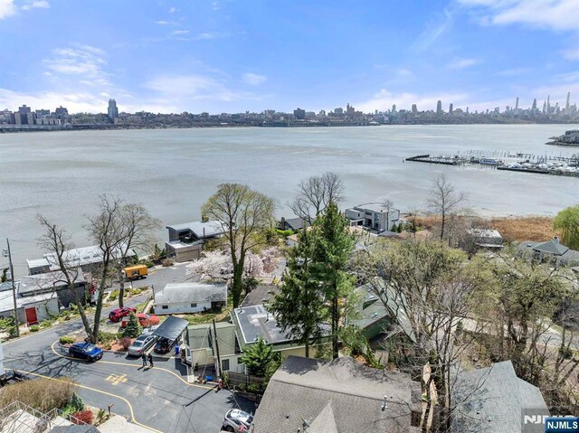 4 Colony Rd, Edgewater, NJ 07020 - view of water feature with a city view