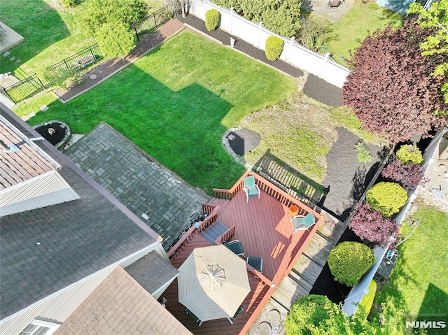 drone / aerial view