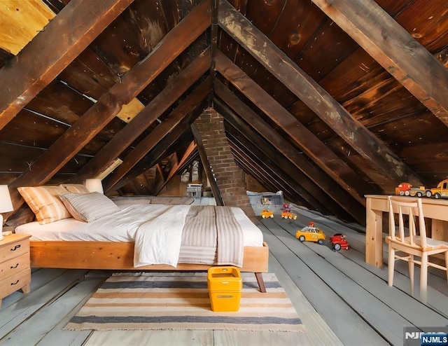 85 Anderson Ave, Wallington, NJ 07057 - view of unfinished attic