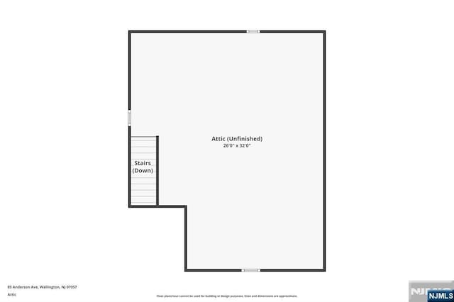 85 Anderson Ave, Wallington, NJ 07057 - floor plan / room layout