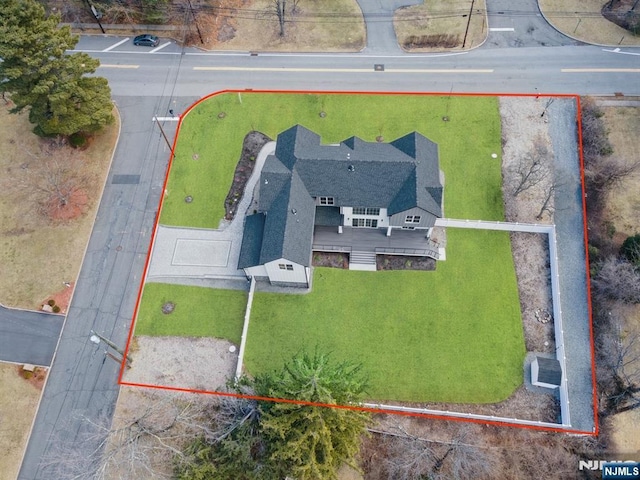 drone / aerial view
