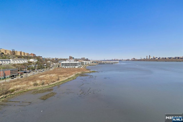 8100 River Rd Unit 1013, North Bergen, NJ 07047 - water view featuring nearby urban area