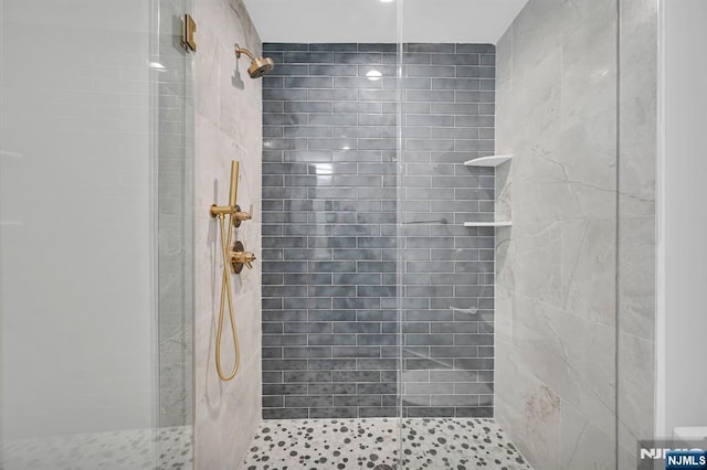 full bath with a stall shower