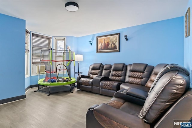23 Foundry St, Newark, NJ 07105 - living room with wood finished floors and baseboards