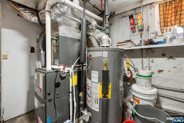 utilities with gas water heater