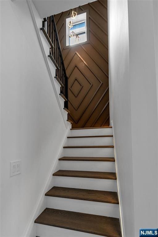 view of stairs