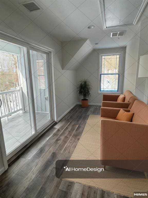 305 Mountainside Dr, Vernon, NJ 07422 - additional living space with wood finished floors