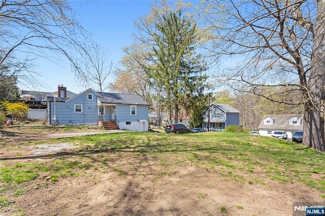 view of rear view of house
