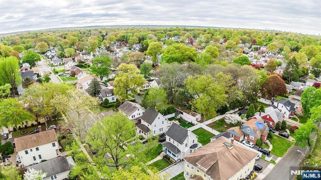 bird's eye view featuring a residential view