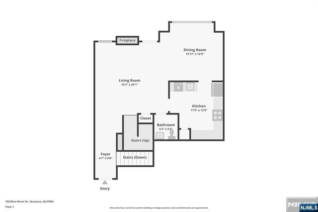 150 Blue Heron Dr, Secaucus, NJ 07094 - floor plan / room layout
