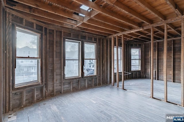 miscellaneous room with a wealth of natural light