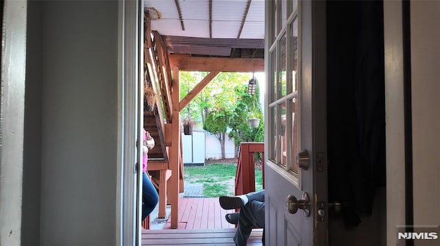 view of doorway