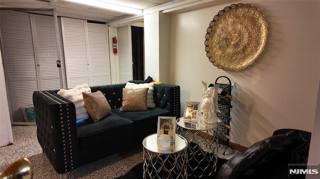 view of living area