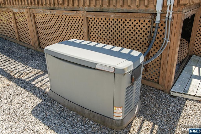 exterior details featuring a power unit