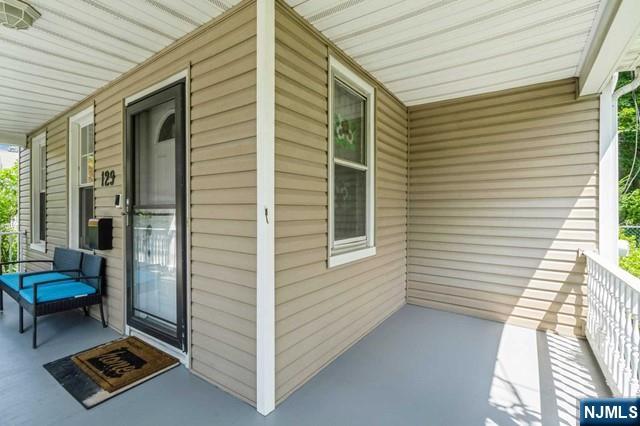 exterior space with a porch