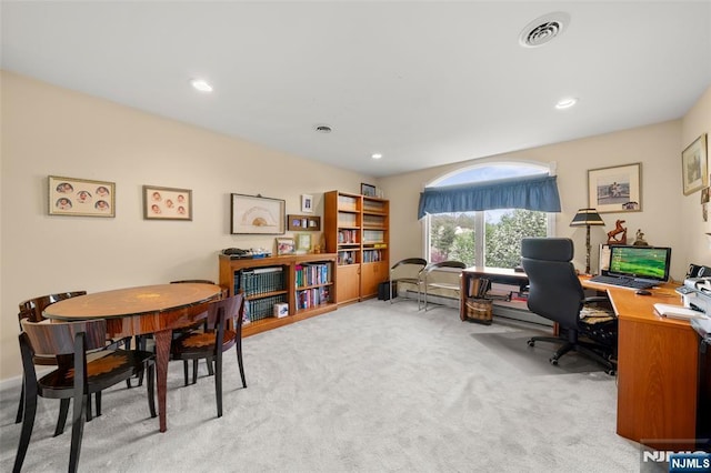 161 Winding Way, Old Tappan, NJ 07675 - office featuring light colored carpet and recessed lighting