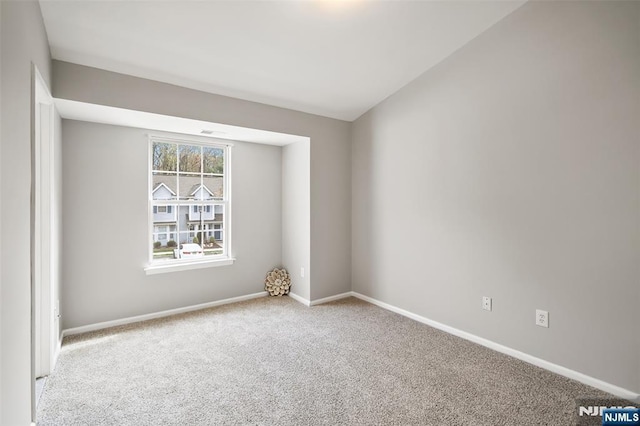 2304 Wendover Dr, Pequannock Township, NJ 07444 - empty room with carpet flooring and baseboards