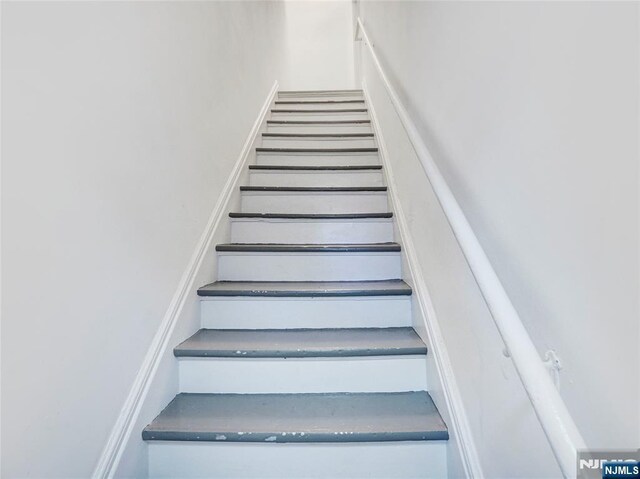 view of stairs