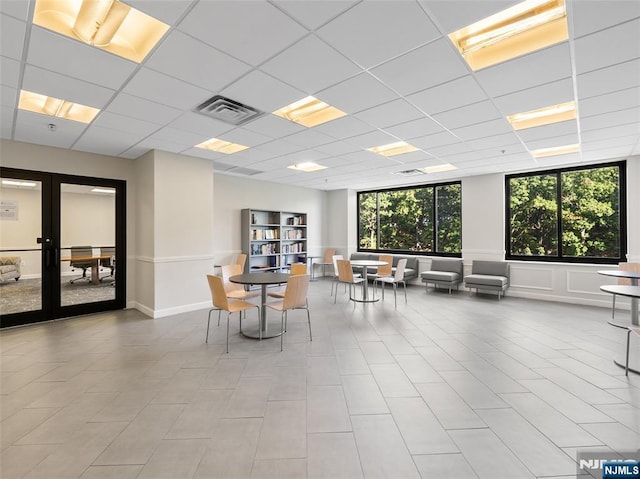 common area with visible vents