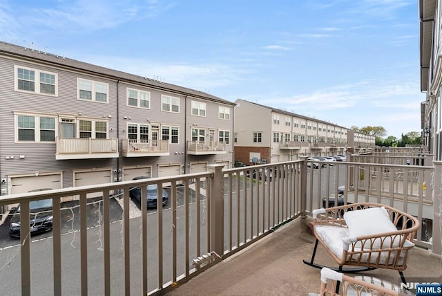 4 Arnold Dr, Wood Ridge, NJ 07075 - balcony featuring a residential view