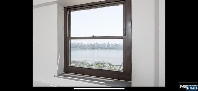 room details with a water view