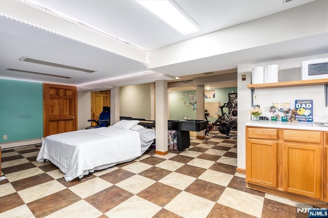444 Washington St, Carlstadt, NJ 07072 - bedroom with baseboard heating