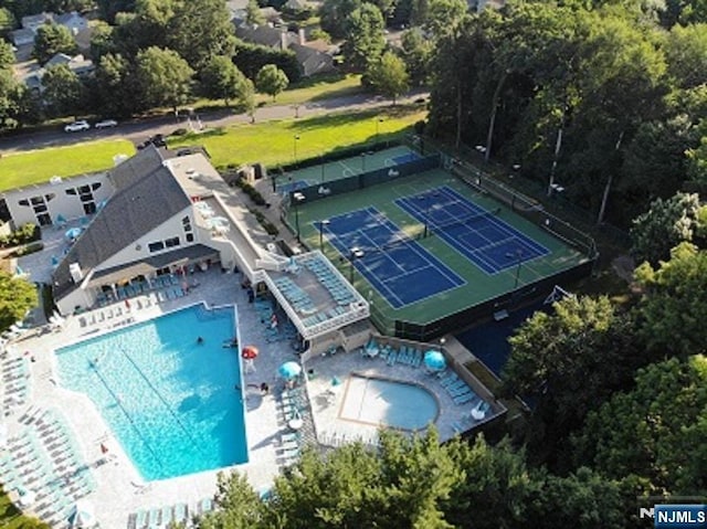 aerial view