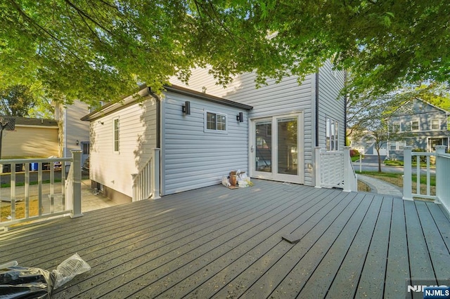 119 Lenox Ave, New Milford, NJ 07646 - view of wooden terrace