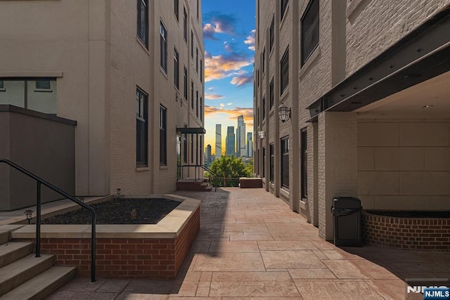 518-536 Gregory Ave Unit C408, Weehawken, NJ 07086 - view of patio