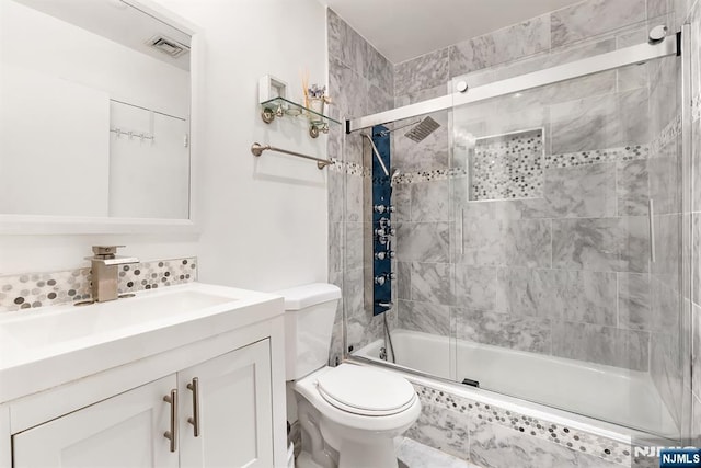 518-536 Gregory Ave Unit C408, Weehawken, NJ 07086 - full bath with tiled shower / bath combo, toilet, and vanity