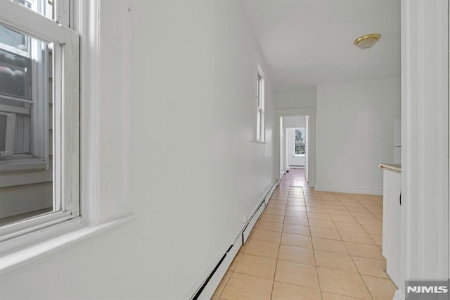 41 Heckel St, Belleville, NJ 07109 - hall featuring baseboards and light tile patterned floors