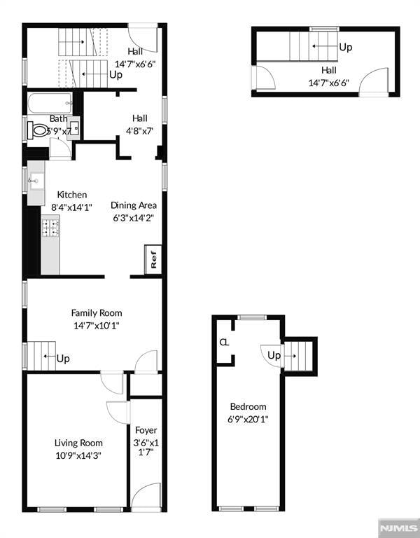 41 Heckel St, Belleville, NJ 07109 - floor plan