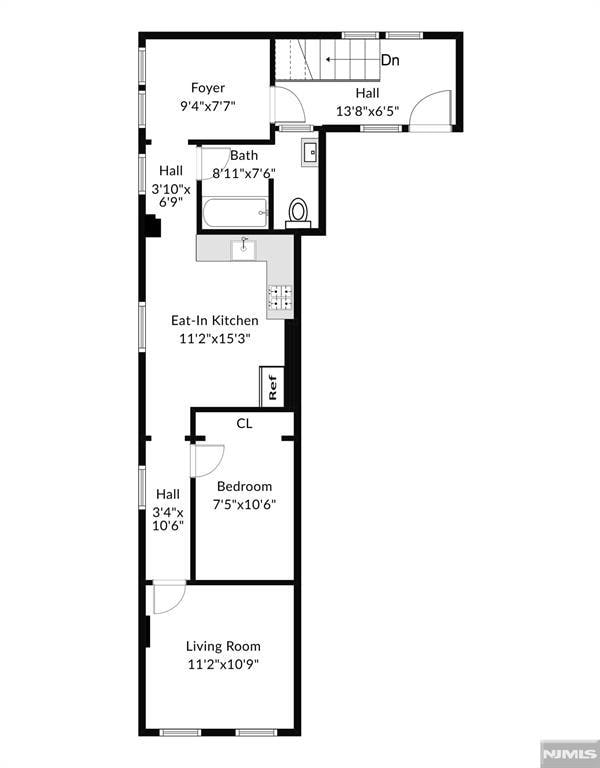 41 Heckel St, Belleville, NJ 07109 - plan