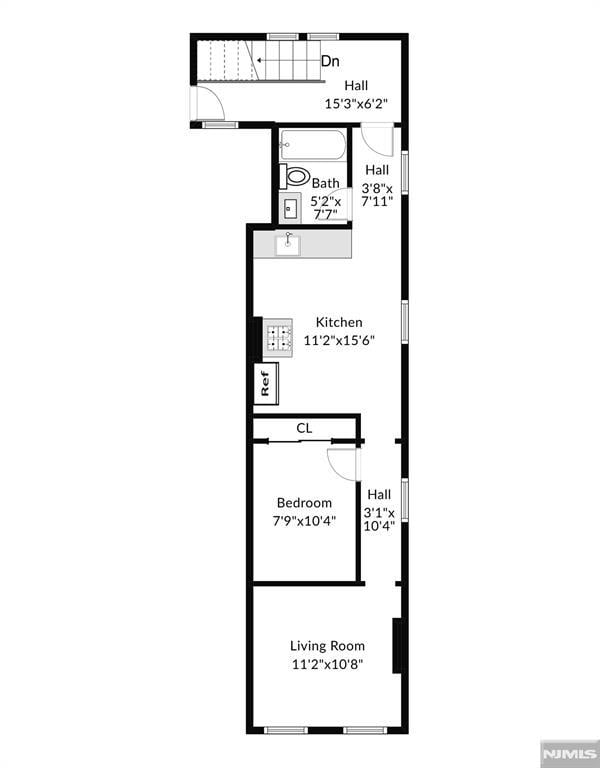 41 Heckel St, Belleville, NJ 07109 - floor plan