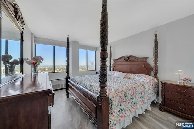 bedroom featuring baseboards