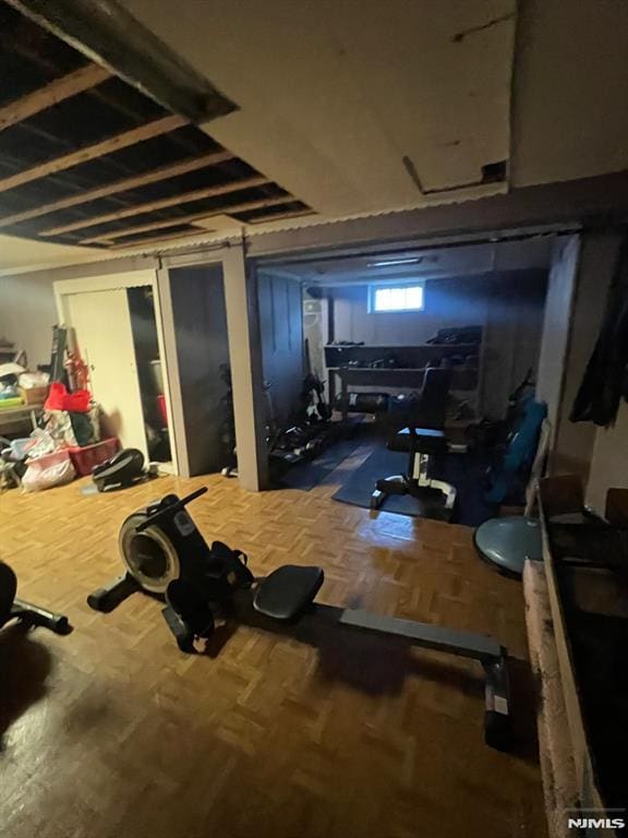 68 Echo Pl, Elmwood Park, NJ 07407 - view of exercise area