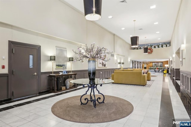 common area with visible vents