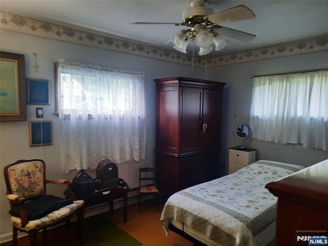 307 Phelps Ave, Bergenfield, NJ 07621 - bedroom with a ceiling fan