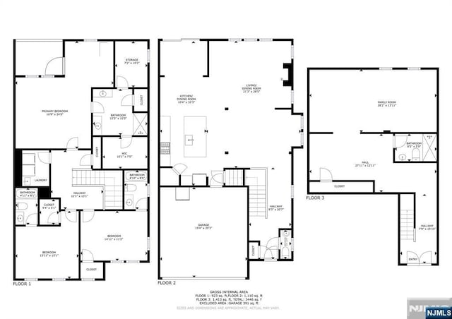 16 Marilyn Dr, Woodcliff Lake, NJ 07677 - home floor plan